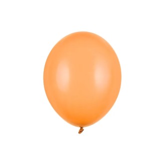 100 Luftballons - Ø 23cm - Pastell Bright Orange