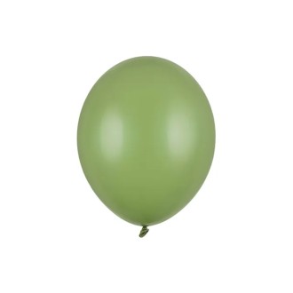100 Luftballons - Ø 23cm - Pastell Rosemary Green