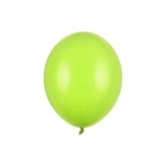 100 Luftballons - Ø 23cm - Pastell Lime Green