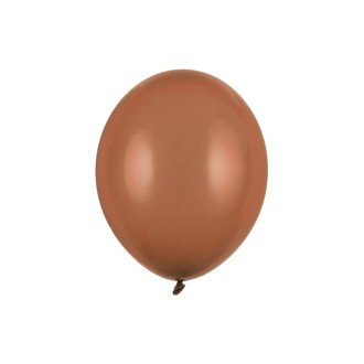 100 Luftballons - Ø 23cm - Pastell Mocca