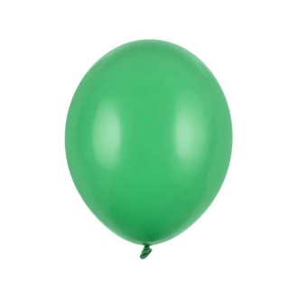 100 Luftballons - Ø 27cm - Pastell Emerald Green