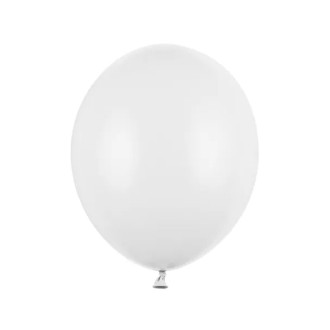 10 Luftballons - Ø 27cm - Pastell Pure White