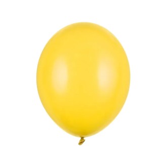 100 Luftballons - Ø 27cm - Pastell Honey Yellow