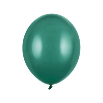 50 Luftballons - Ø 27cm - Pastell Bottle Green