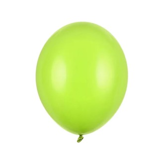 50 Luftballons - Ø 27cm - Pastell Lime Green
