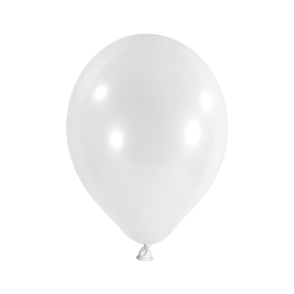 10 Luftballons - Ø 30cm - Weiß