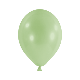 50 Luftballons - Ø 30cm - Pastell - Pistazie
