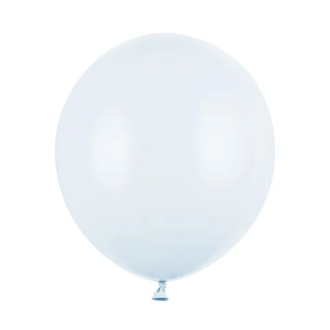 25 Ballons - Ø 43 cm - Pastell Light Misty Blue