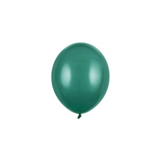 100 Miniballons - Ø 12cm - Pastel Bottle Green