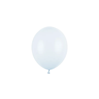 100 Miniballons - Ø 12cm - Pastel Light Misty Blue