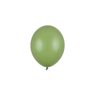 100 Miniballons - Ø 12cm - Pastel Rosemary Green
