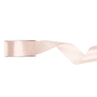 1 Ballonband - Satin - Off-White - 25mm