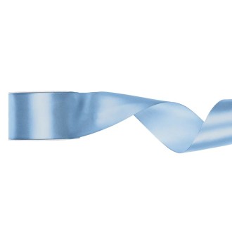 1 Ballonband - Satin - Blau - 50mm