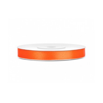 1 Ballonband - Satin - 6mm - Orange